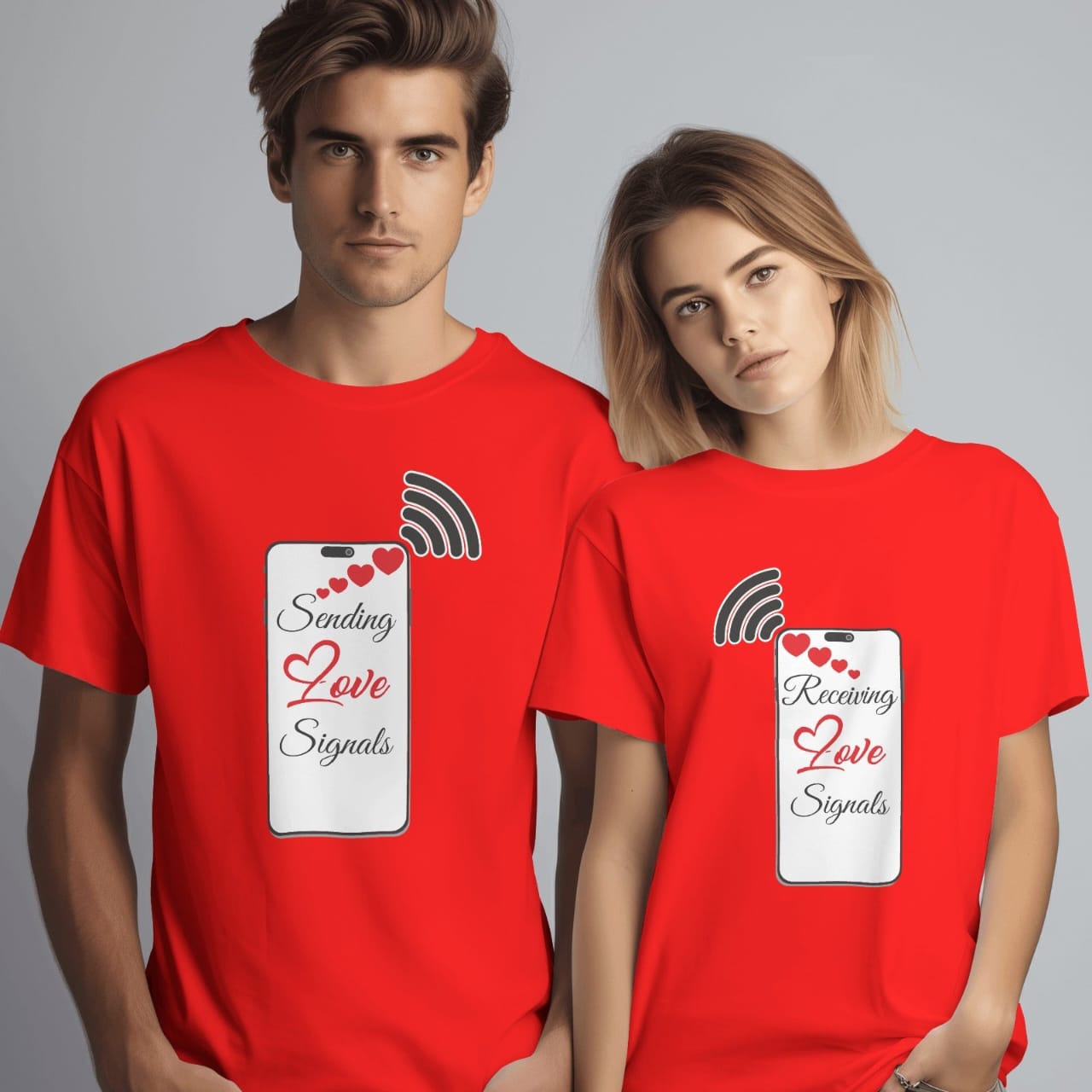 couple t-shirt (pair)