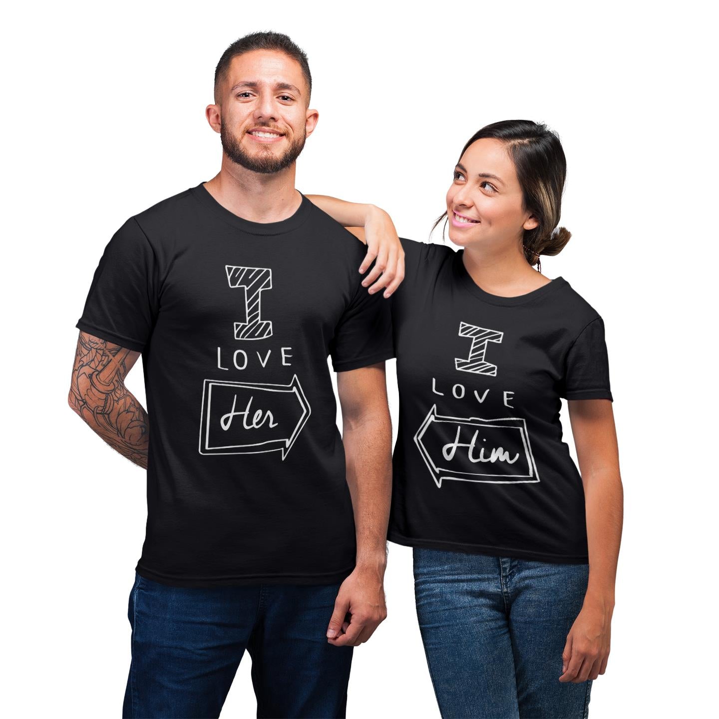 couple t-shirt (pair)