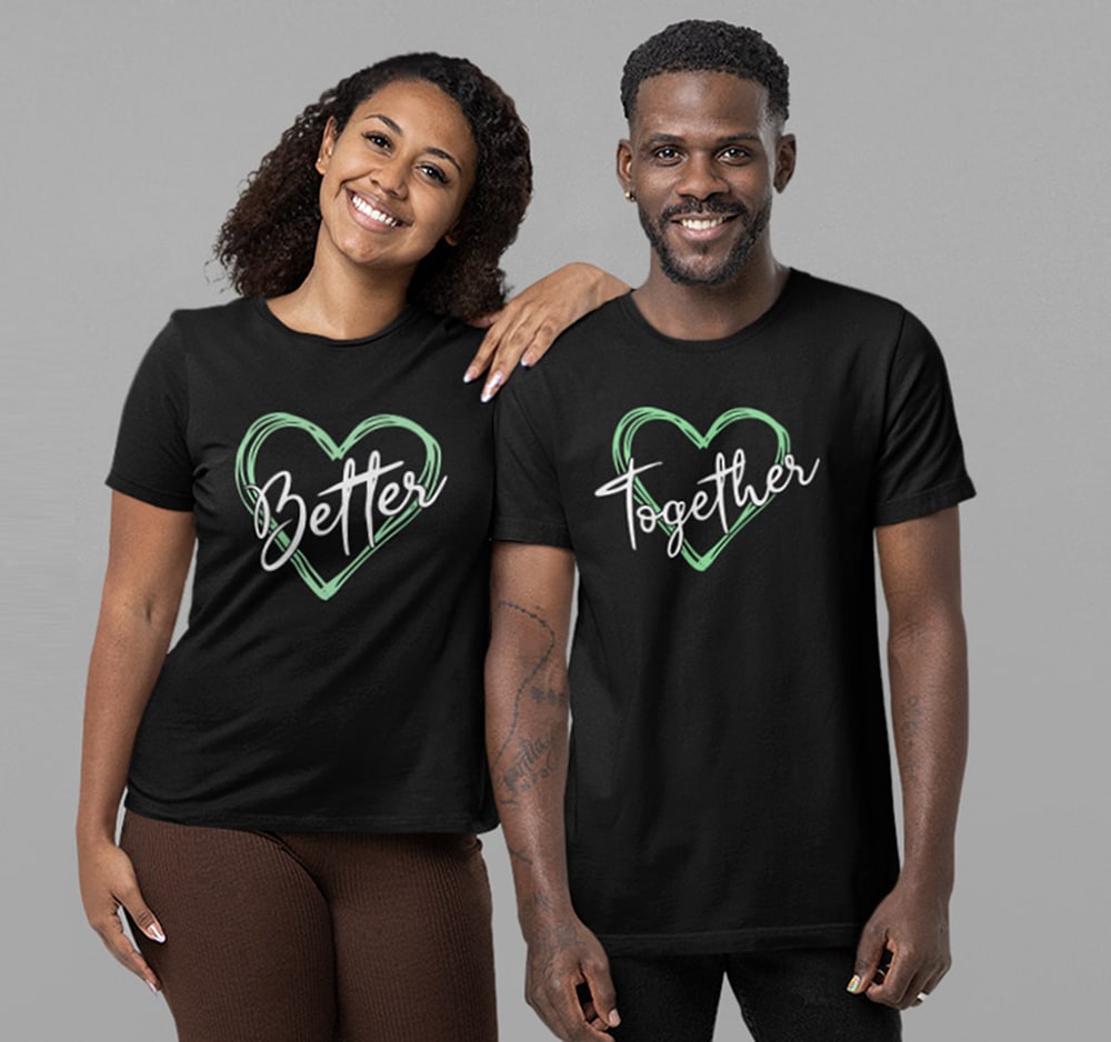 couple t-shirt (pair)