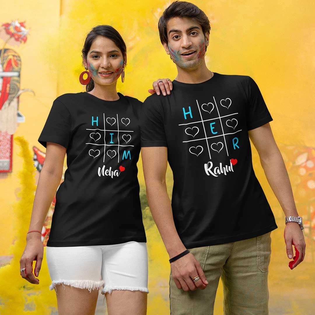 couple t-shirt (pair)