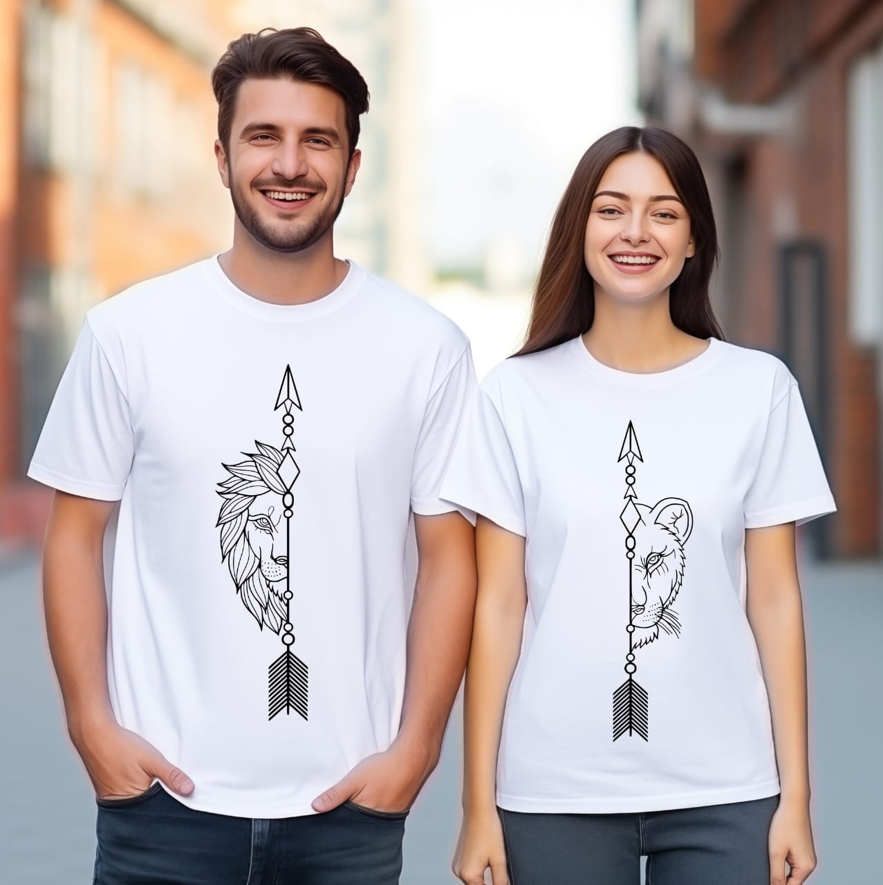 couple t-shirt (pair)